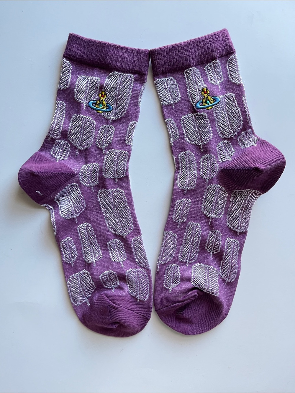 Vivienne Westwood Purple Socks